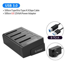 ORICO 4 Bay Hard Drive Docking Station with Offline Clone SATA to USB 3.0 HDD Docking Station for 2.5/3.5 inch HDD